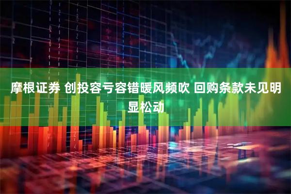 摩根证券 创投容亏容错暖风频吹 回购条款未见明显松动