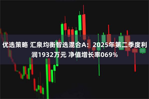 优选策略 汇泉均衡智选混合A：2025年第二季度利润1932万元 净值增长率069%